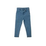 DeFacto Düz Paça Basic Düz Jean Pantolon Erkek Bebek, 9-12 Ay, B6744A526SP, Mavi-BE394, Erkek bebek