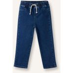 DeFacto Düz Paça Beli Lastikli Basic Düz Jean Pantolon Erkek Bebek B6733A526SP - Mavi-NM28 - 18 - 24 Ay