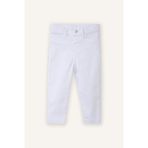 DeFacto Düz Paça Pantolon Erkek Bebek, 2-3 Yaş, B6744A526SP, Beyaz-WT34, Erkek bebek