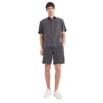 DeFacto E0804AX25SM Antrasit-AR104 ErkekRelax Fit Tencel Bermuda Şort