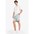 DeFacto E1242AX25SM Mavi-BE505 Erkek Relax Fit Gabardin Bermuda Şort Mavi