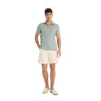DeFacto E1735AX25SM Haki-KH454 Erkek Relax Fit Pamuklu Bermuda Şort