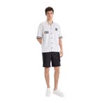 DeFacto E2207AX25SM Siyah-BK81 Erkek Relax Fit Kargo Cepli Bermuda Şort