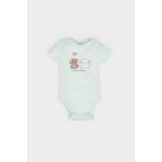DeFacto E8243A525SM GN1250 Yeşil Bebek Body