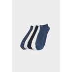Defacto Erkek 5li Pamuklu Sneaker Çorap G2061axnsbe2 Mavi-be2