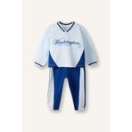 DeFacto Erkek Bebek 2li Takım Baskılı Sweatshirt Eşofman Altı G6132A526SP