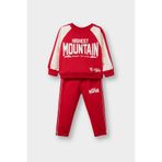 DeFacto Erkek Bebek 2'li Takım Baskılı Sweatshirt Eşofman Altı G6299A526SP