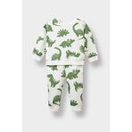 DeFacto Erkek Bebek 2'li Takım Dinozor Baskılı Sweatshirt Eşofman Altı F0201A525AU