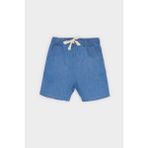 DeFacto Erkek Bebek Beli Lastikli Jean Şort E6837A525SM - Mavi-BE394 - 12 - 18 Ay