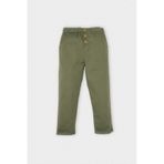 DeFacto Erkek Bebek Beli Lastikli Katlamalı Paça Gabardin Pantolon D5246A524WNKH450 Haki