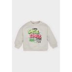 DeFacto Erkek Bebek Bisiklet Yaka Baskılı Sweatshirt E5936a525sp