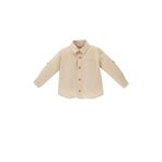 DeFacto Erkek Bebek Erkek Bebek Poplin Uzun Kollu Gömlek, Bej, 9-12 M