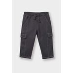 DeFacto Erkek Bebek Loose Fit Beli Lastikli Eşofman Altı G6147A526SP - 9 - 12 Ay - Antrasit-AR126