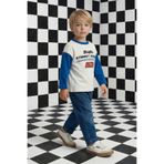DeFacto Erkek Bebek Oversize Bisiklet Yaka Uzun Kollu Sweatshirt, 9-12 Ay, G6133A526SP, Ekru-ER98, Erkek bebek
