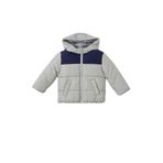 DeFacto Erkek Bebek Su Geçirmez Şişme Mont, 2-3 Yaş, E8270A525AU, Gri-GR498, Bebek-Erkekler