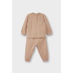 DeFacto Erkek Bebek Waffle Pijama Takımı, 5/6 Y, G1520A5, VISON, erkek-bebek