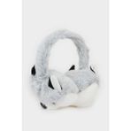 DeFacto Erkek Çocuk 3D Pelüş Kulaklık F4359A825WN - GREY - PEPPER - Dropsuz - 8 - 9 Yaş