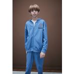 DeFacto Erkek Çocuk Baskılı Kapüşonlu Fermuarlı Sweatshirt D8536A825SP