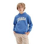 DeFacto Erkek Çocuk Baskılı Kapüşonlu Sweatshirt Mavi 5/6 Yaş