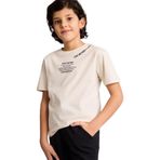 DeFacto Erkek Çocuk Baskılı T-shirt Ekru, 7-8 Yaş, G7469A826SM, Ekru-ER117, Erkek Çocuk