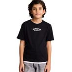 DeFacto Erkek Çocuk Bisiklet Yaka Baskılı Kısa Kollu T-Shirt, 5-6 Yaş, G7150A826SM, Siyah-BK81, Erkek Çocuk