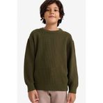 Defacto Erkek Çocuk Bisiklet Yaka Triko Kazak G4608a825cwkh438 Haki-kh438