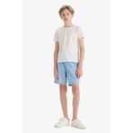 Defacto Erkek Çocuk Jean Şort D8575a825smnm39 Mavi