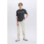 DeFacto Erkek Çocuk Jogger Fit Standart Paça Gabardin Pantolon D7795A825SP