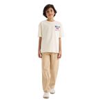 DeFacto Erkek Çocuk Kanvas Pantolon Regular Fit Düz Paça Keten Karışımlı, 9-10 Yaş, G6735A826SP, Bej-BG387, Erkek Çocuk
