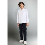 DeFacto Erkek Çocuk Kanvas Pantolon Siyah, 7-8 Yaş, X4224A626SP, Siyah-BK81, Erkek Çocuk