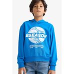 DeFacto Erkek Çocuk Kapüşonlu Baskılı Sweatshirt F2845A825AU