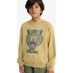 DeFacto Erkek Çocuk Kapüşonlu Baskılı Sweatshirt F2859A825WN - Haki-KH258 - Dropsuz - 7 - 8 Yaş
