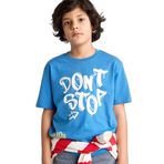 DeFacto Erkek Çocuk Kısa Kollu T-Shirt, 9-10 Yaş, H4761A826SM, Mavi-BE410, Erkek Çocuklar