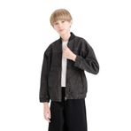 DeFacto Erkek Çocuk Kolej Yaka Bomber Jean Ceket Karma 3 13/14 Yaş