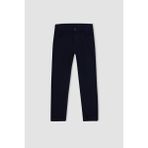 DeFacto Erkek Çocuk Lacivert Düz Paça Gabardin Pantolon U3254A623AU