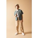 DeFacto Erkek Çocuk Loose Fit Standart Paça Gabardin Pantolon B8938A824SM