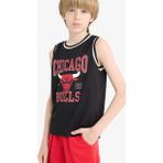 DeFacto Erkek Çocuk NBA Chicago Bulls Bisiklet Yaka Atlet E4846A825HS - Siyah-BK81 - 9 - 10 Yaş