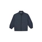 DeFacto Erkek Çocuk Oversize Geniş Kalıp Yarım Balıkçı Yaka Fermuarlı Paraşüt Bomber Ceket Antrasit 8/9 Yaş
