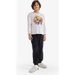 DeFacto Erkek Çocuk Pijama Takımı Kadife Baskılı Uzun Kollu Üst Uzun Alt F0878A825WN - Antrasit-AR138 - 7 - 8 Yaş