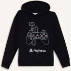 DeFacto Erkek Çocuk PlayStation Kapüşonlu Sweatshirt F9906A825CW - Siyah-BK81 - 8 - 9 Yaş