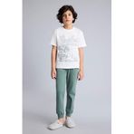 DeFacto Erkek Çocuk Regular Fit 2'li Pijama Takımı, 9-10 Yaş, H3538A826SM, Ekru-ER105, erkek-çocuk