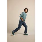 DEFACTO Erkek Çocuk Regular Fit Jean Pantolon, D.Blue, 8-9 Yaş