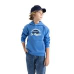 DeFacto Erkek Çocuk Regular Fit Kapüşonlu Sweatshirt Mavi (BE124) 6/7 Y