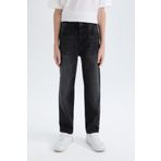 DeFacto Erkek Çocuk Straight Fit Basic Düz Jean Pantolon C7230A825SM