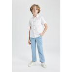 DeFacto Erkek Çocuk Straight Fit Düz Paça Jean Pantolon B5740A824SM