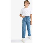 DeFacto Erkek Çocuk Straight Fit Düz Paça Jean Pantolon F0455A825AU - Mavi-NM28 - 9 - 10 Yaş