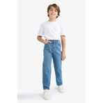 DeFacto Erkek Çocuk Straight Fit Düz Paça Jean Pantolon F0455A825AU