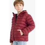 DeFacto Erkek Çocuk Su Geçirmez Kapüşonlu Fermuarlı Şişme Mont E8688A825AU - Bordo-BR194 - 7 - 8 Yaş