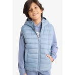 DeFacto Erkek Çocuk Su İtici Kapüşonlu Yelek, 7-8 Yaş, F9523A826SP, İndigo-IN13, Erkek Çocuklar