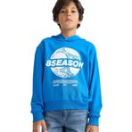 DeFacto Erkek Çocuk Sweatshirt, 8-9 Yaş, E801GY112712, Saks, erkek-çocuk